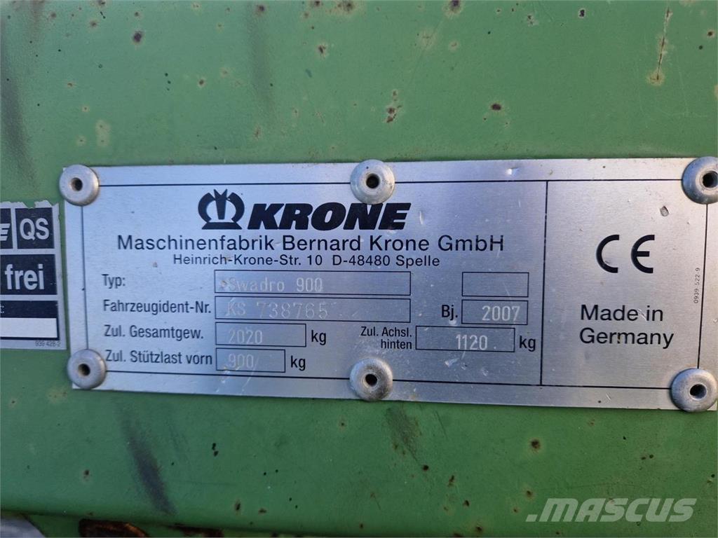 Krone Swadro 900 Gadanheiras-fileiras