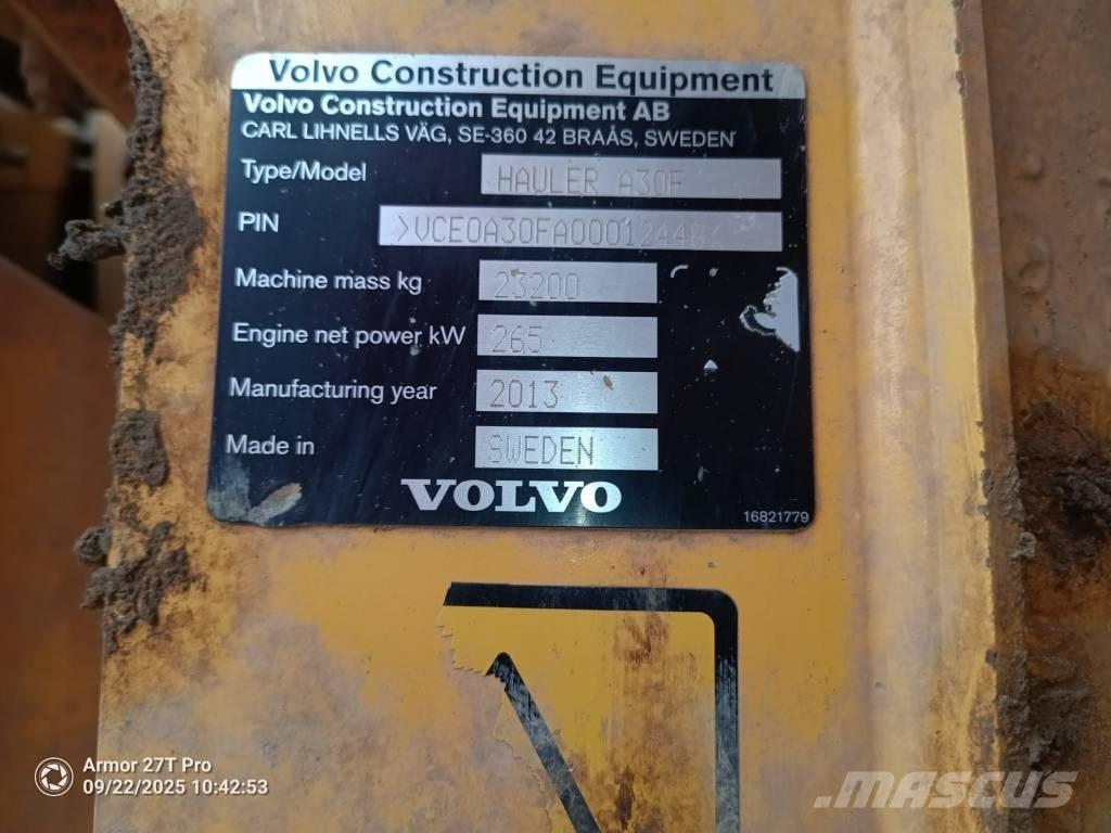 Volvo A 30 F Camiões articulados