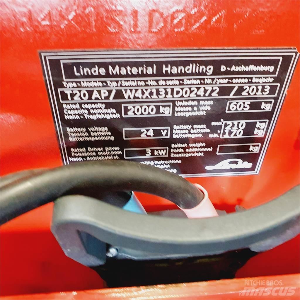 Linde T20AP kurz Porta palettes