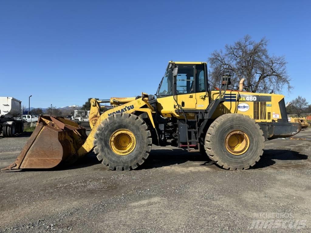 Komatsu WA 480-6 Pás carregadoras de rodas