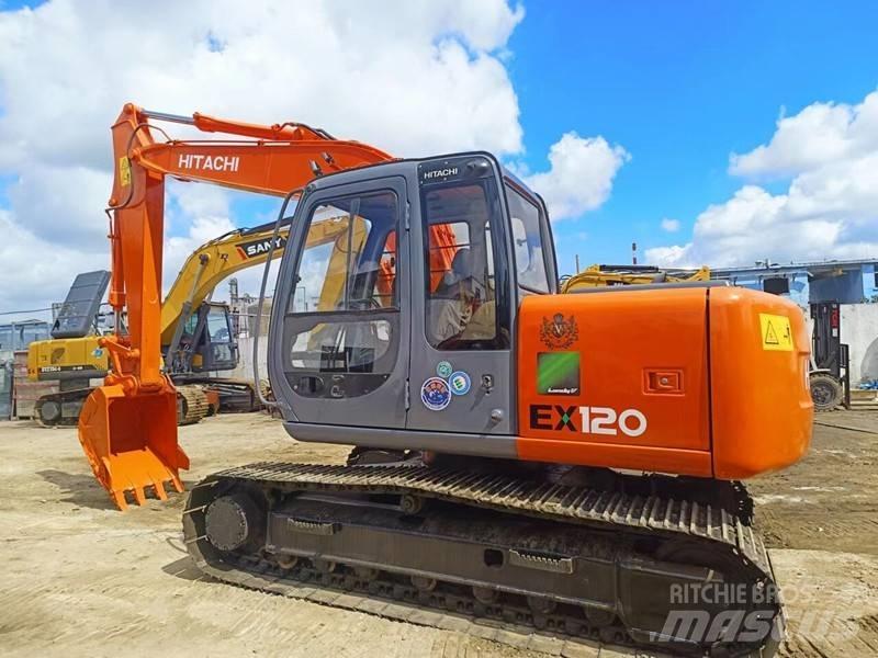 Hitachi EX 120 Escavadoras de rastos