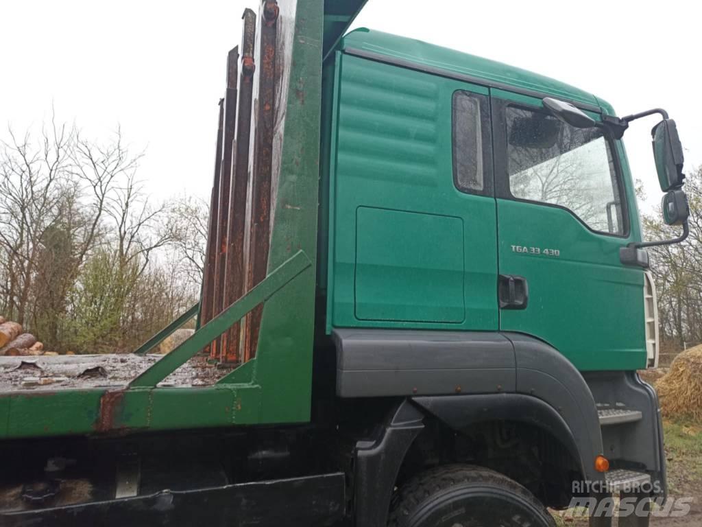 MAN 33.430 Camiões de transporte de troncos