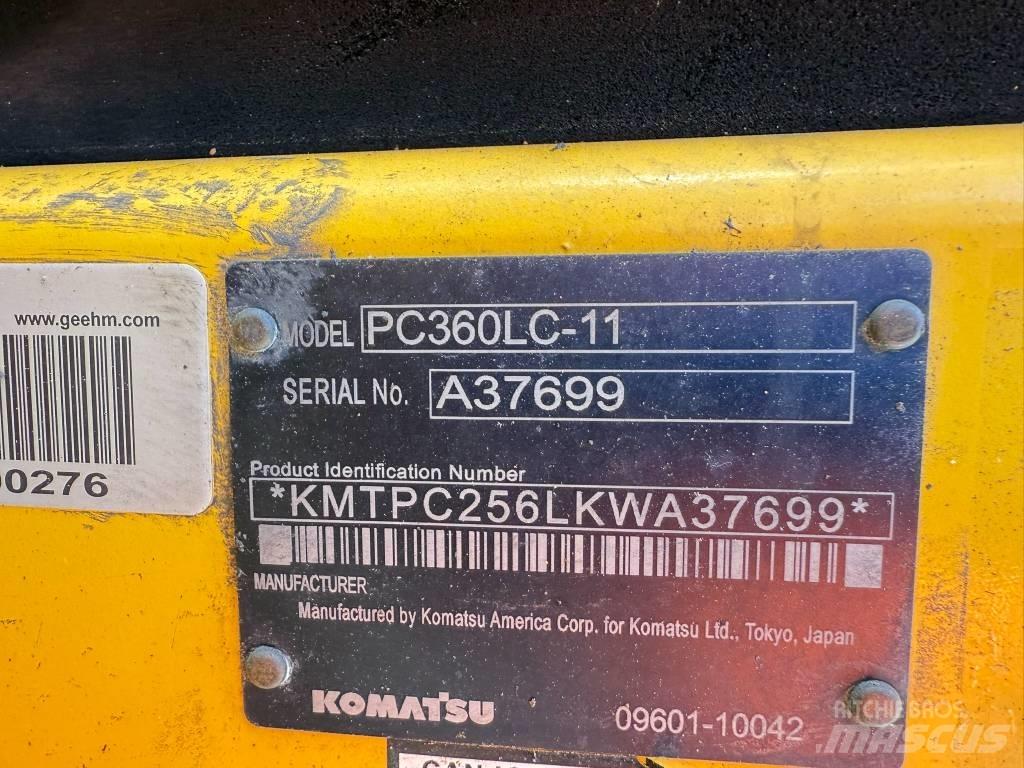 Komatsu PC360LC-11 Escavadoras de rastos