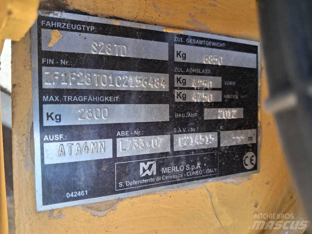 Merlo P 28.8 Manipuladores telescópicos