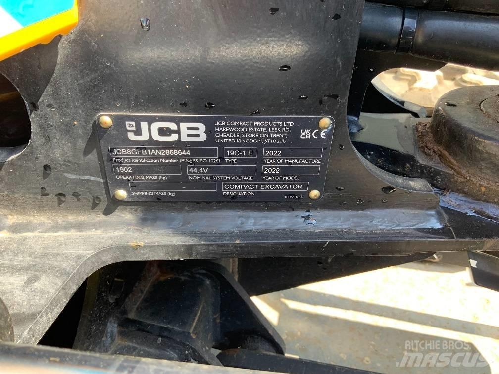 JCB 19c-1 E Mini Escavadoras <7t