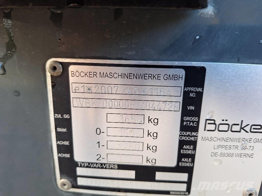 Böcker AHK 36/2400 Outras gruas