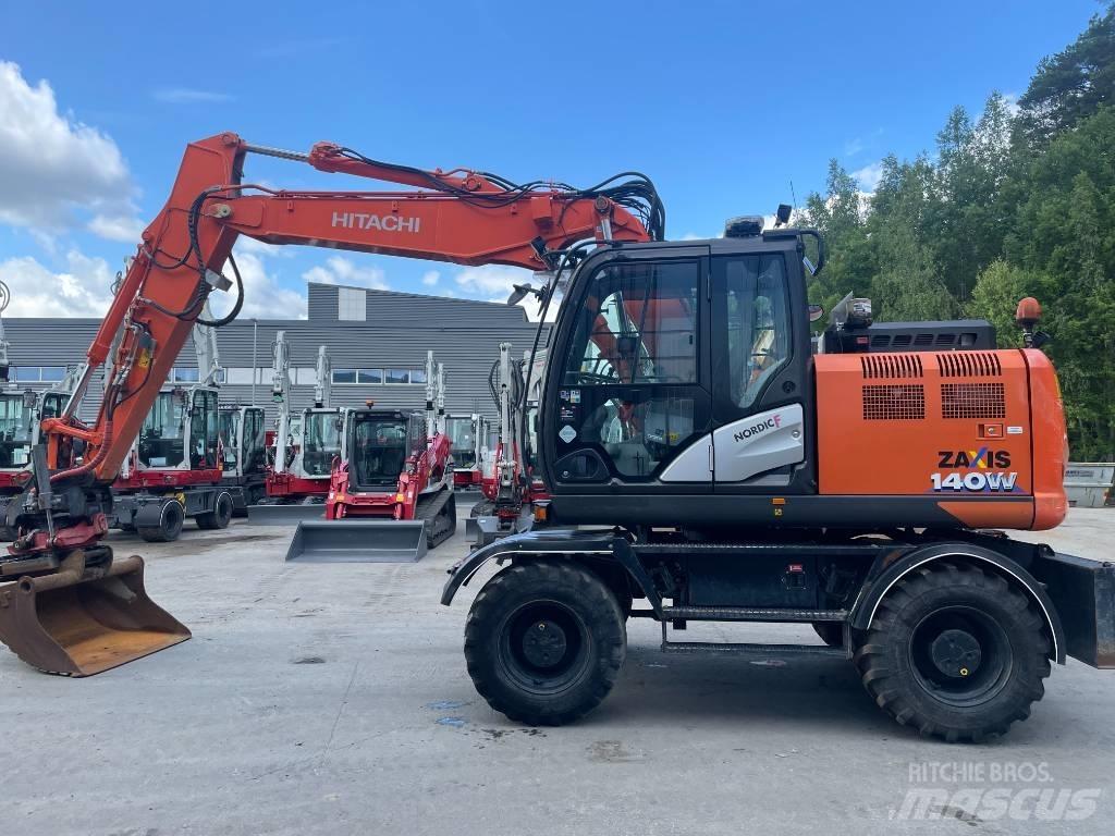 Hitachi ZX 140 W-6 Escavadoras de rodas