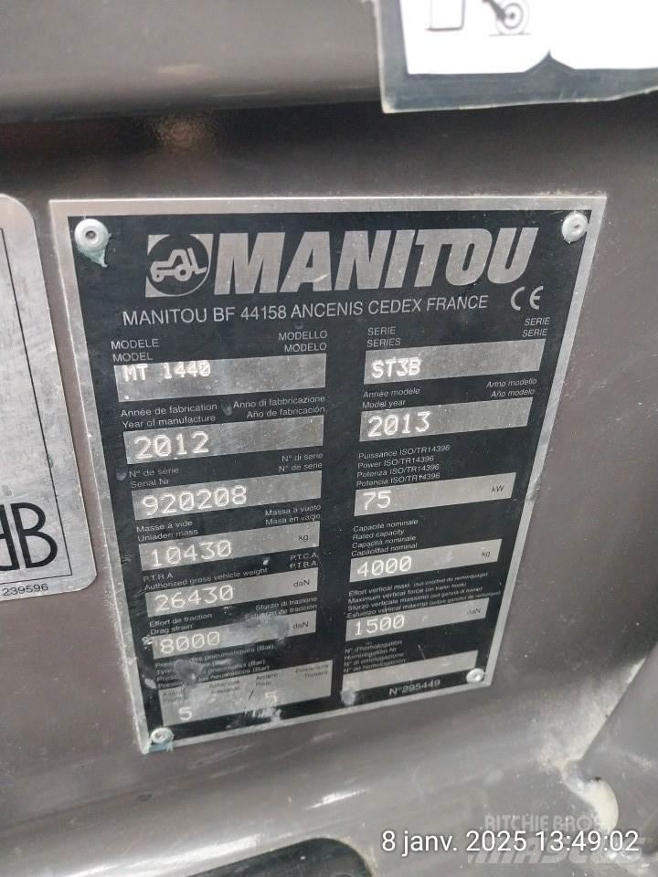 Manitou MT1440 Manipuladores telescópicos