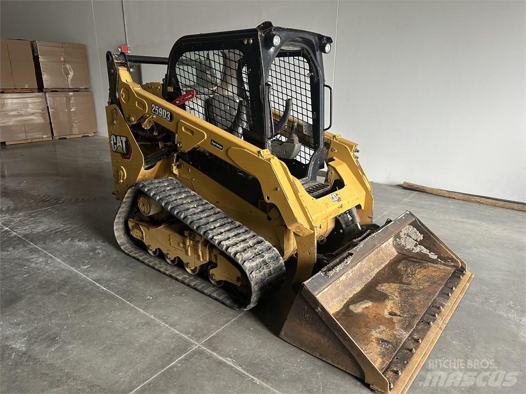 CAT 259D3 Carregadoras de direcção deslizante