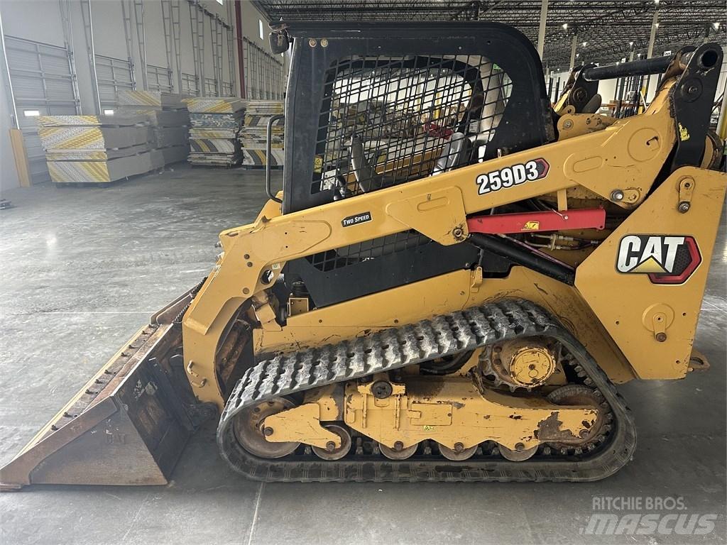 CAT 259D3 Carregadoras de direcção deslizante