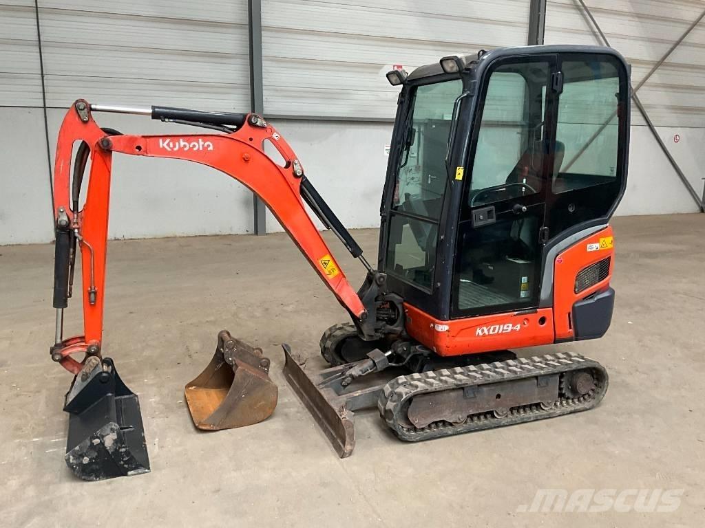 Kubota KX 019-4 Mini Escavadoras <7t