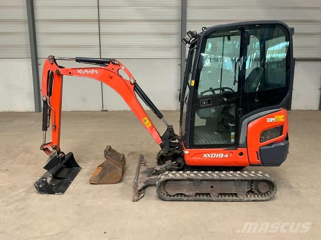 Kubota KX 019-4 Mini Escavadoras <7t