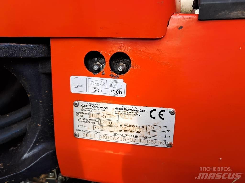 Kubota U10-5 Mini Escavadoras <7t