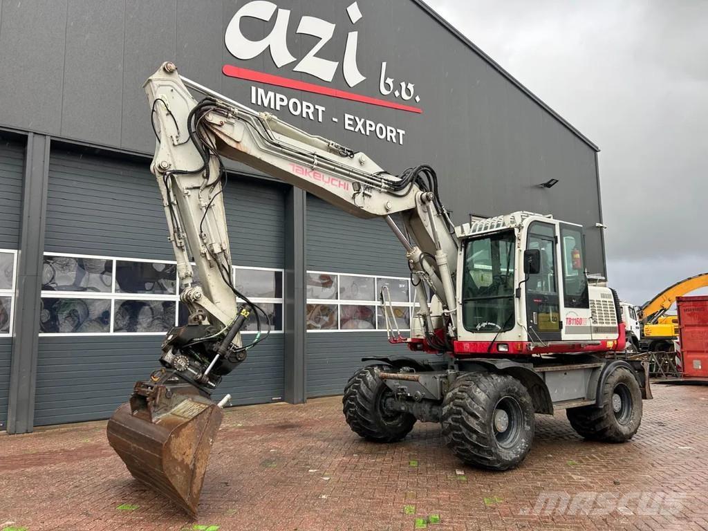 Takeuchi TB1160W Escavadoras de rodas