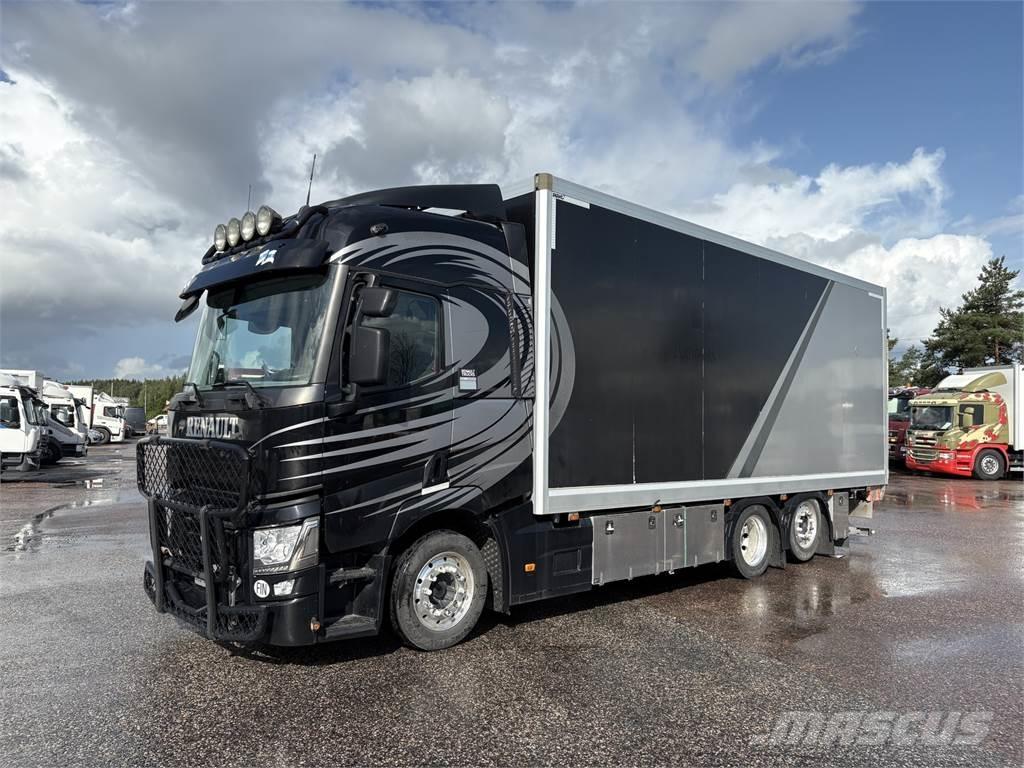 Renault T460 6x2 Camiões de caixa fechada