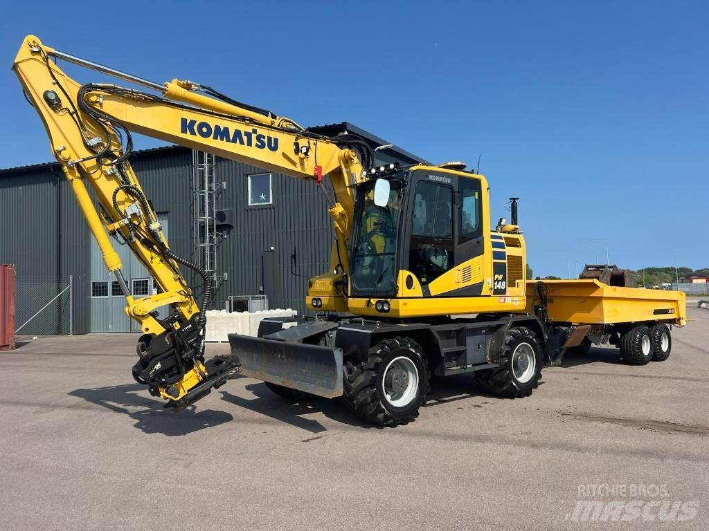 Komatsu PW148-11 Escavadoras de rodas