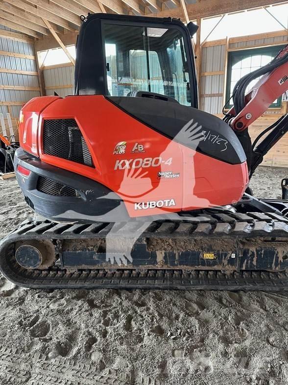 Kubota KX080-4 Escavadoras de rastos