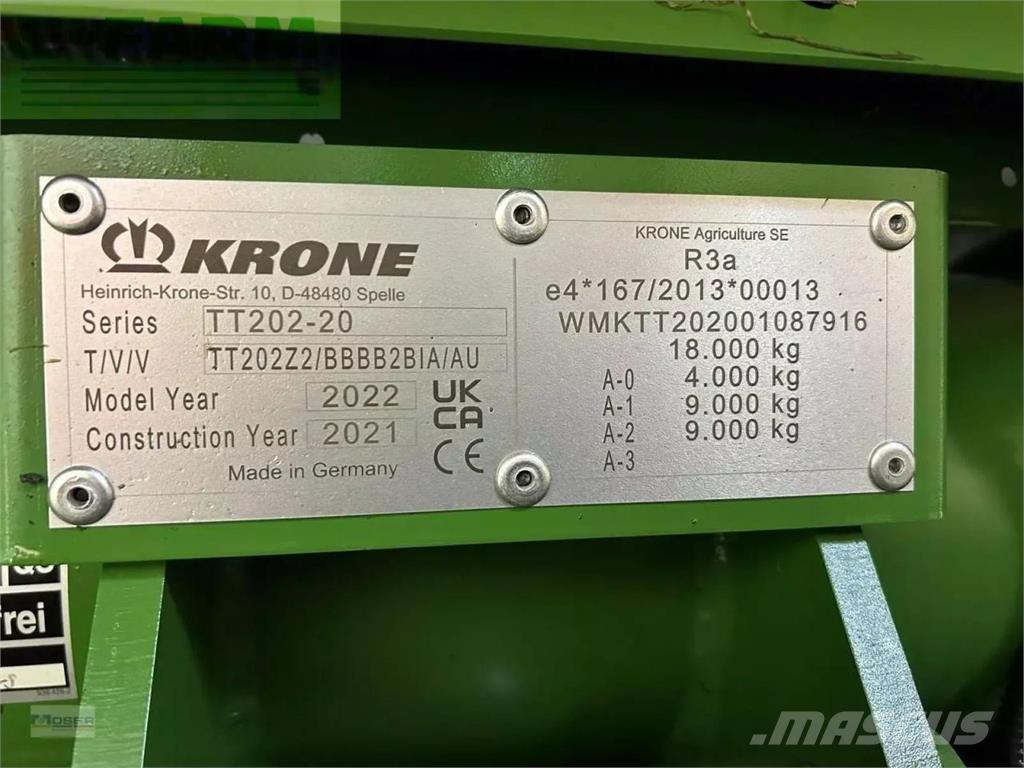 Krone mx 370 gl Outros Semi Reboques