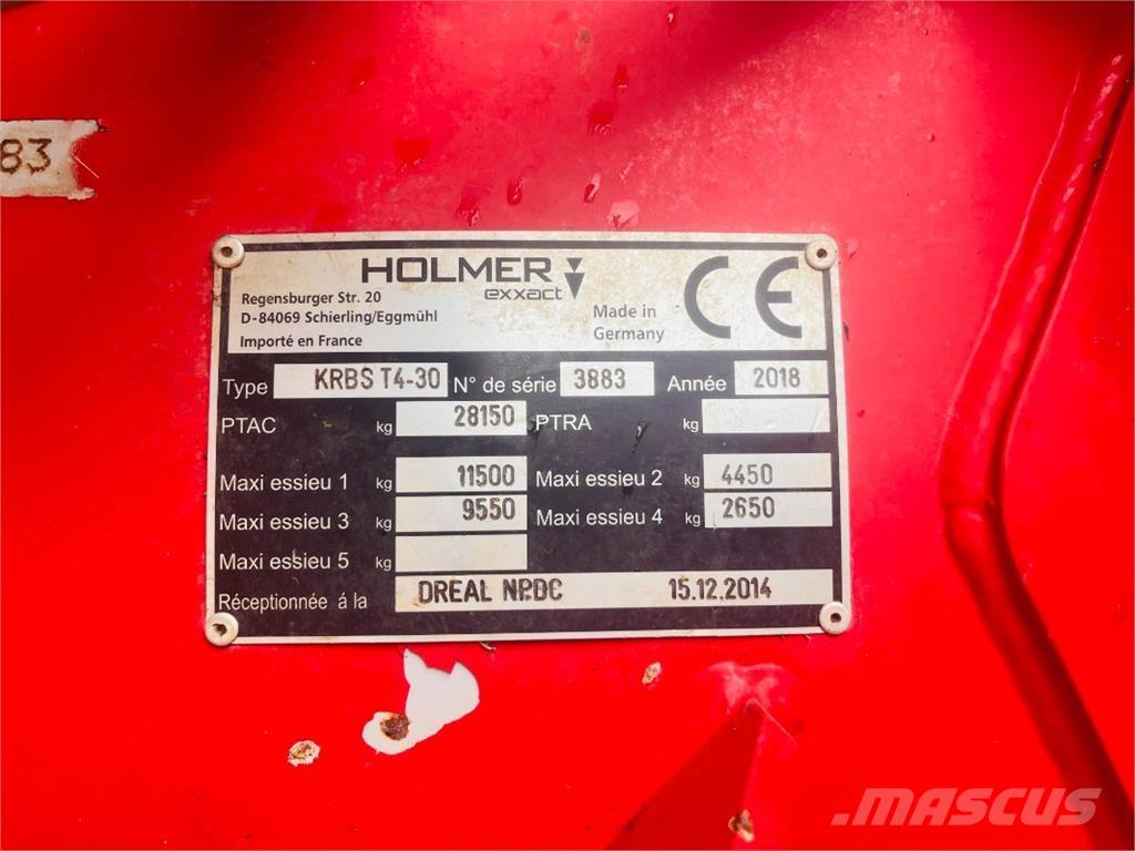 Holmer T4-30 Colhedores de beterraba