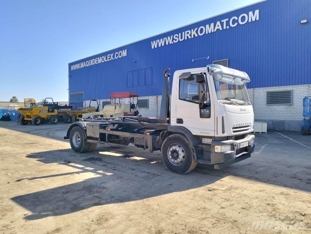 Iveco ML 180 EL28 Camiões caixa desmontável com elevador de cabo