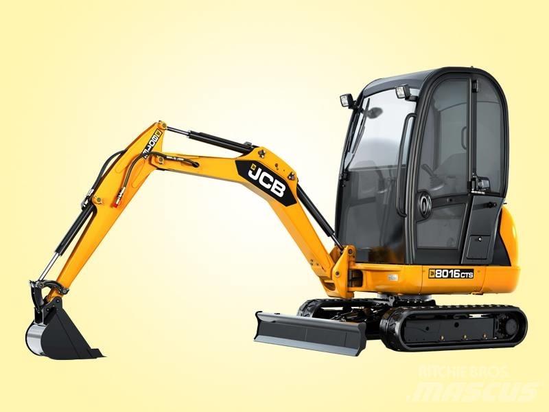JCB 8016 CTS Mini Escavadoras <7t