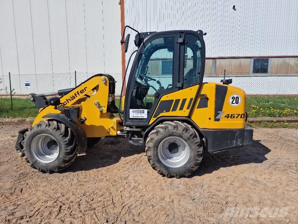 Schäffer 4670Z Pás carregadoras de rodas