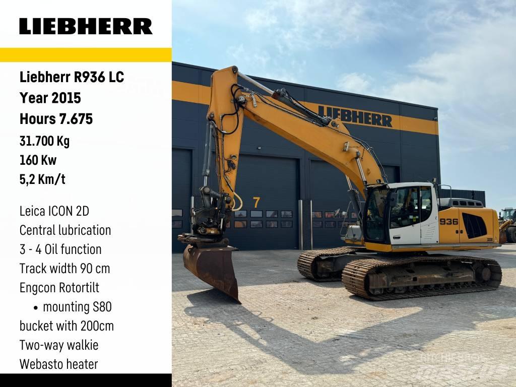 Liebherr R936 LC Escavadoras de rastos