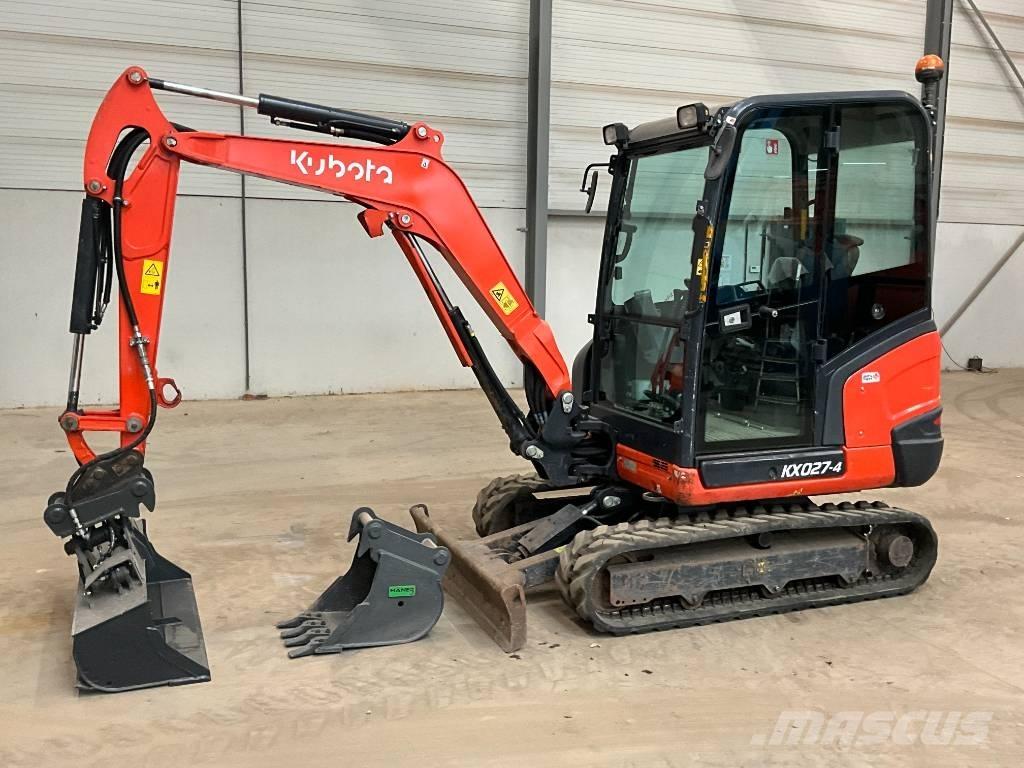 Kubota KX 027-4 Mini Escavadoras <7t
