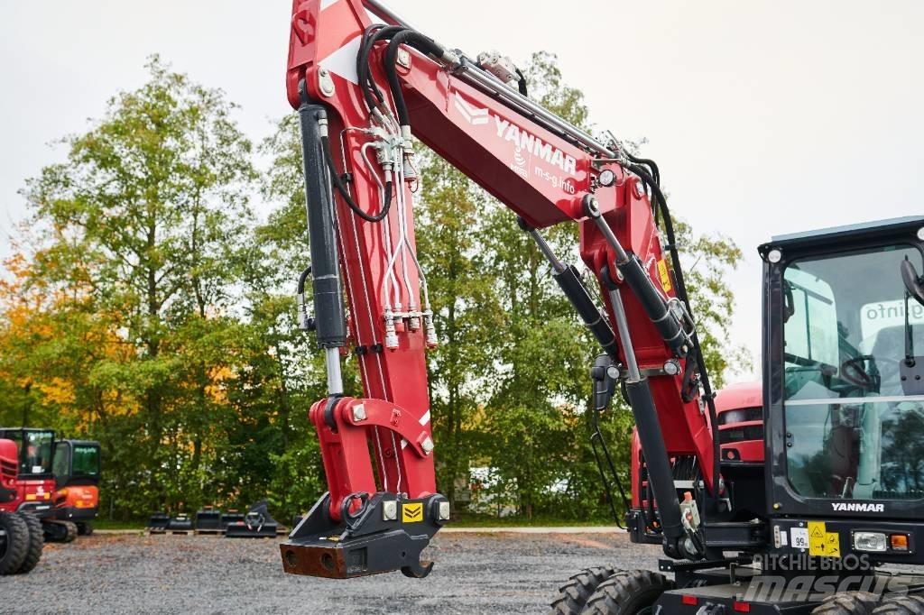 Yanmar B 75 W Escavadoras de rodas