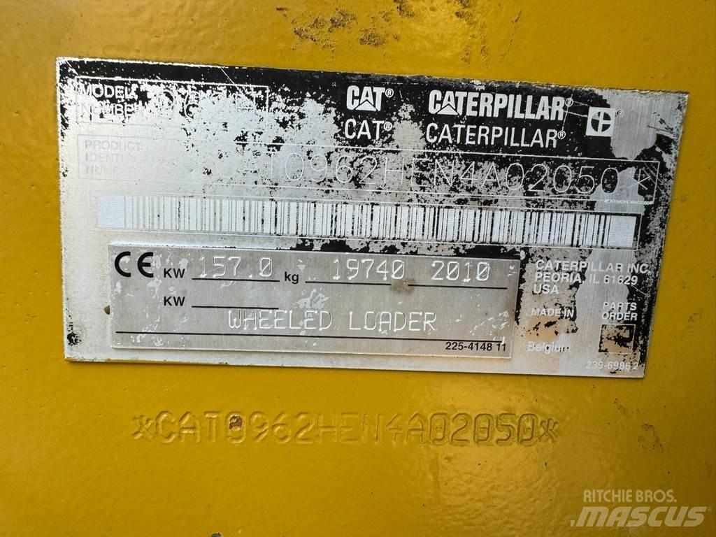 CAT 962H Pás carregadoras de rodas
