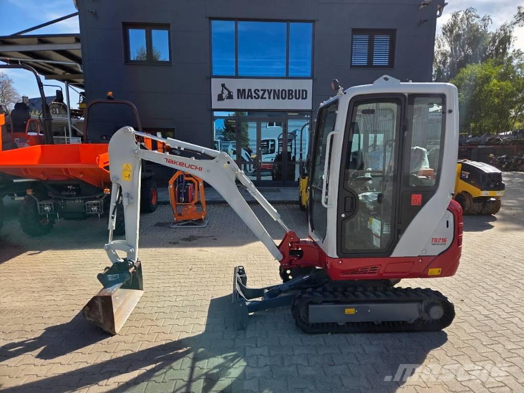 Takeuchi TB216 V0 Mini Escavadoras <7t