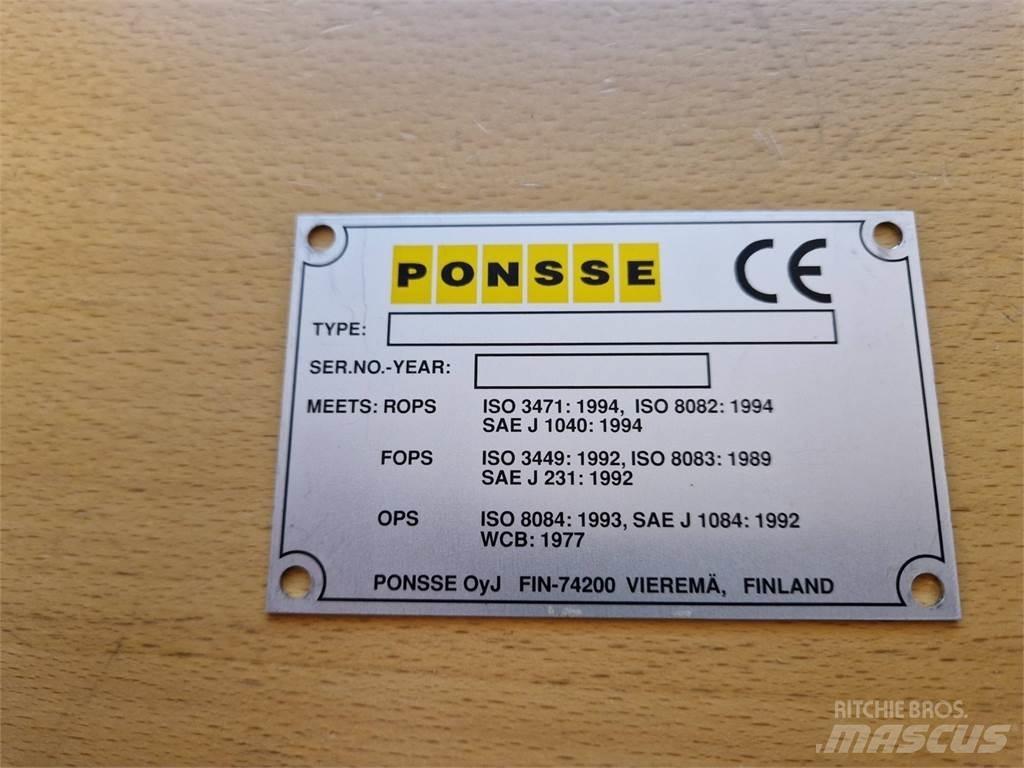 Ponsse 0036947 Chassis e suspensões