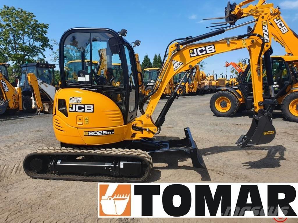 JCB 8025 ZTS Mini Escavadoras <7t