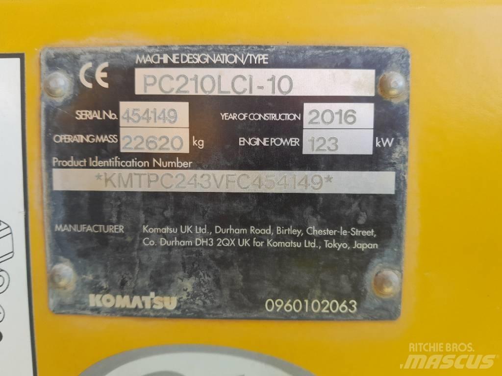 Komatsu PC210LCi-10 Escavadoras de rastos