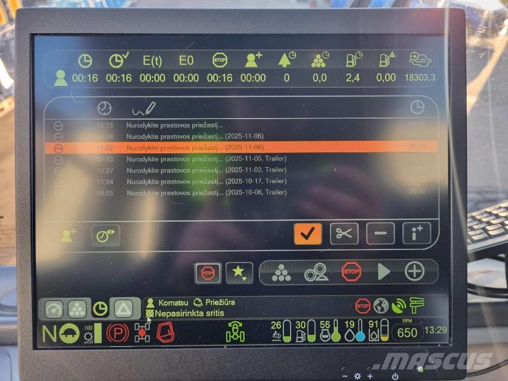 Komatsu 931 Processadores florestais