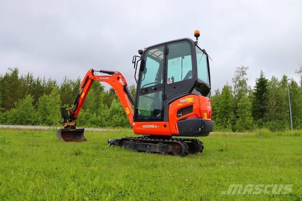 Kubota KX019-4 Mini Escavadoras <7t