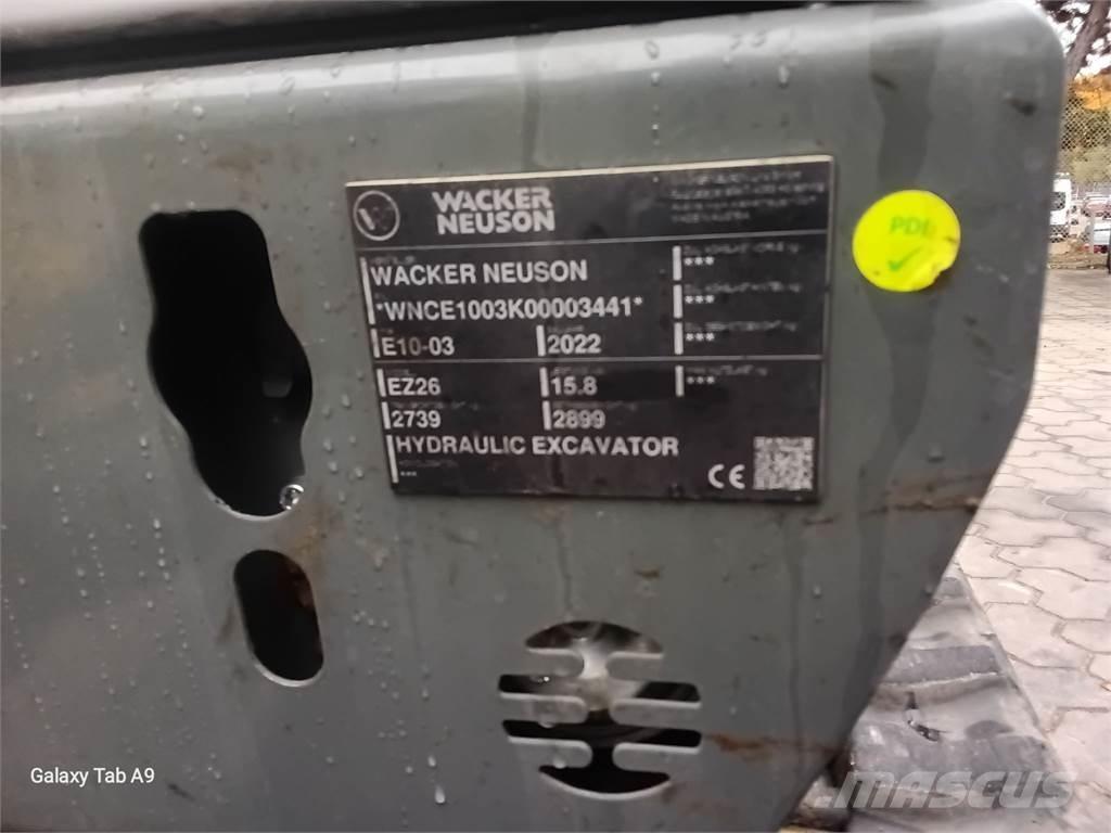 Wacker Neuson EZ26 Escavadoras de rastos