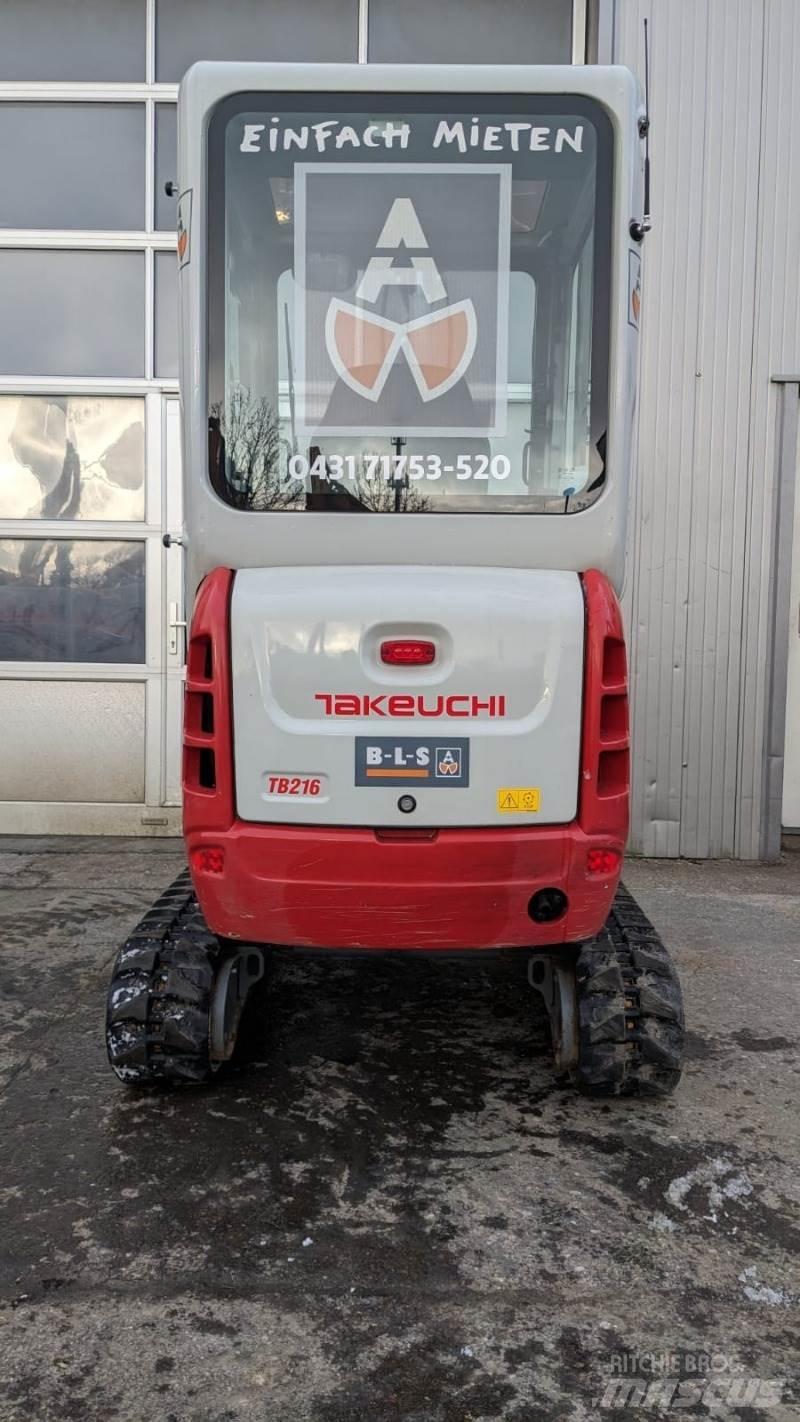 Takeuchi TB216AV4 Mini Escavadoras <7t