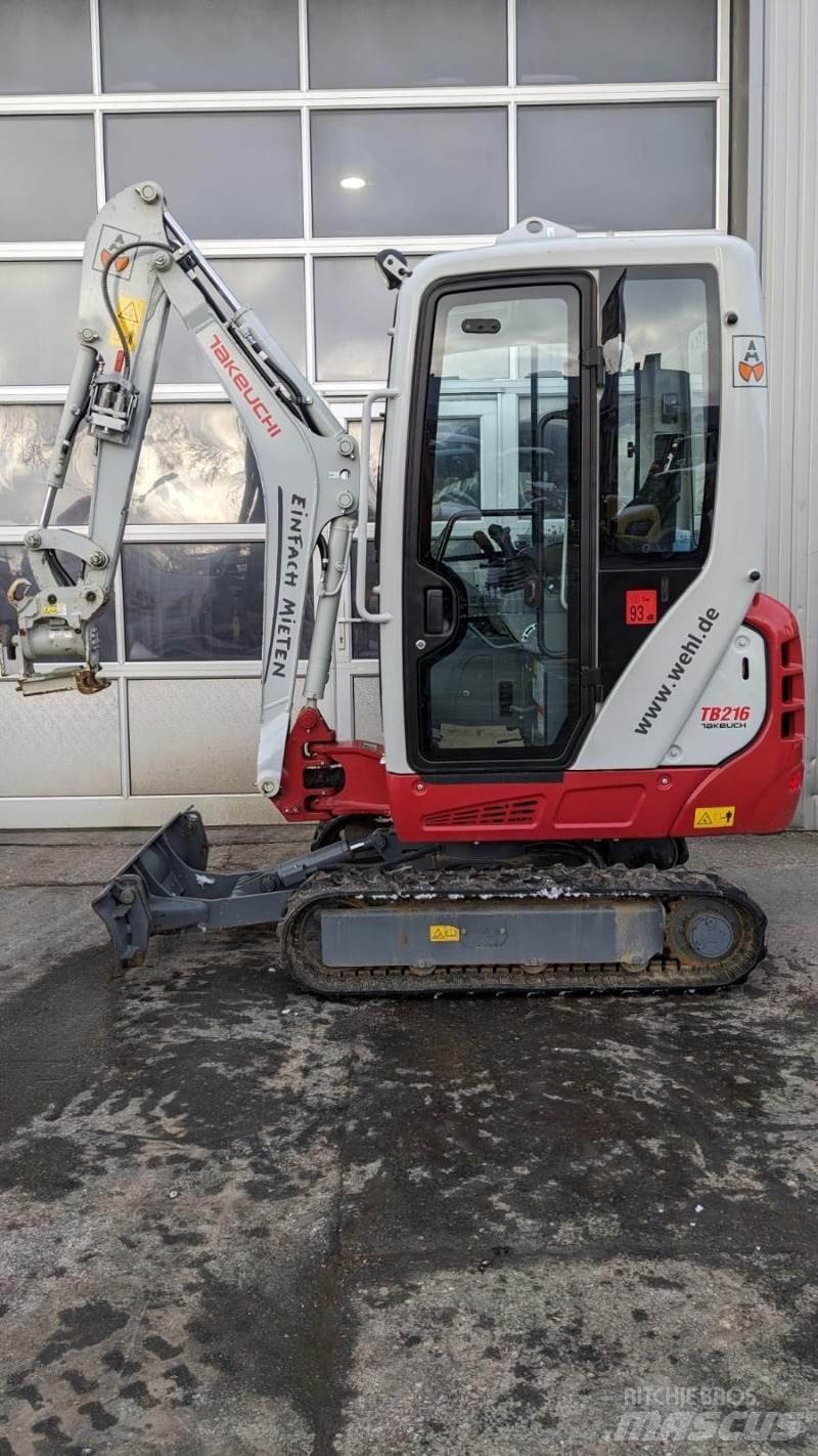 Takeuchi TB216AV4 Mini Escavadoras <7t