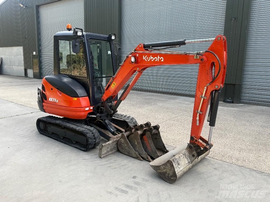 Kubota KX 71 Mini Escavadoras <7t
