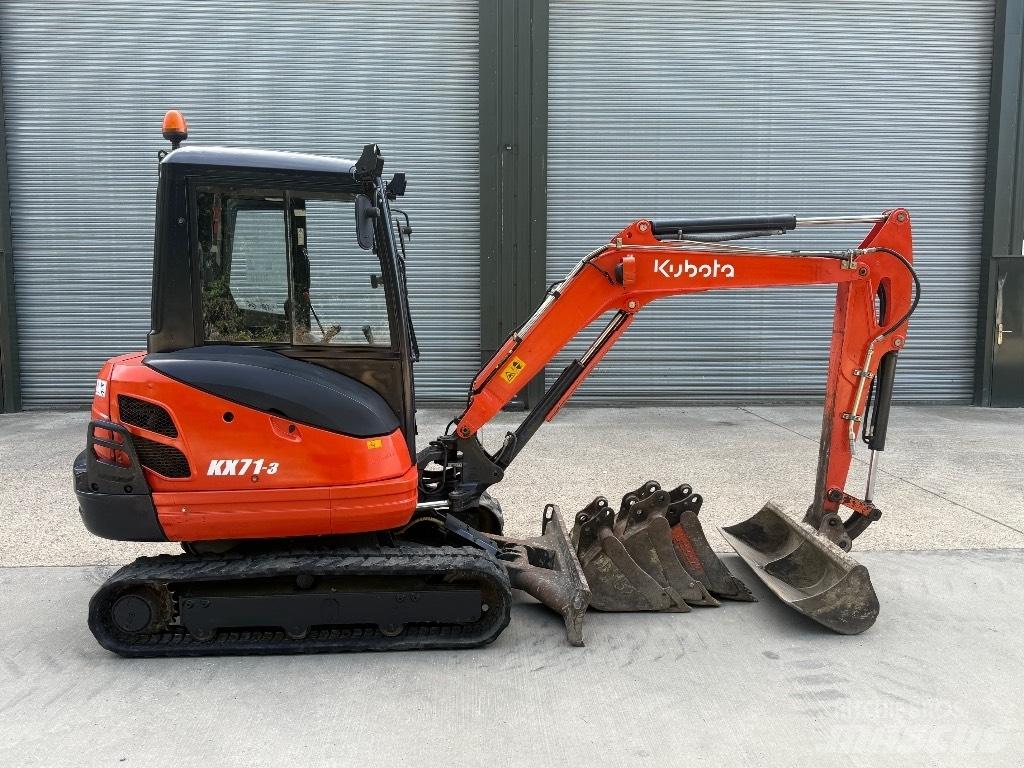 Kubota KX 71 Mini Escavadoras <7t