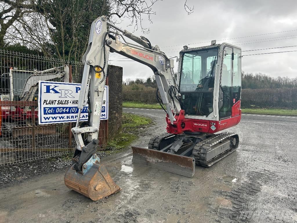 Takeuchi TB 230 Mini Escavadoras <7t