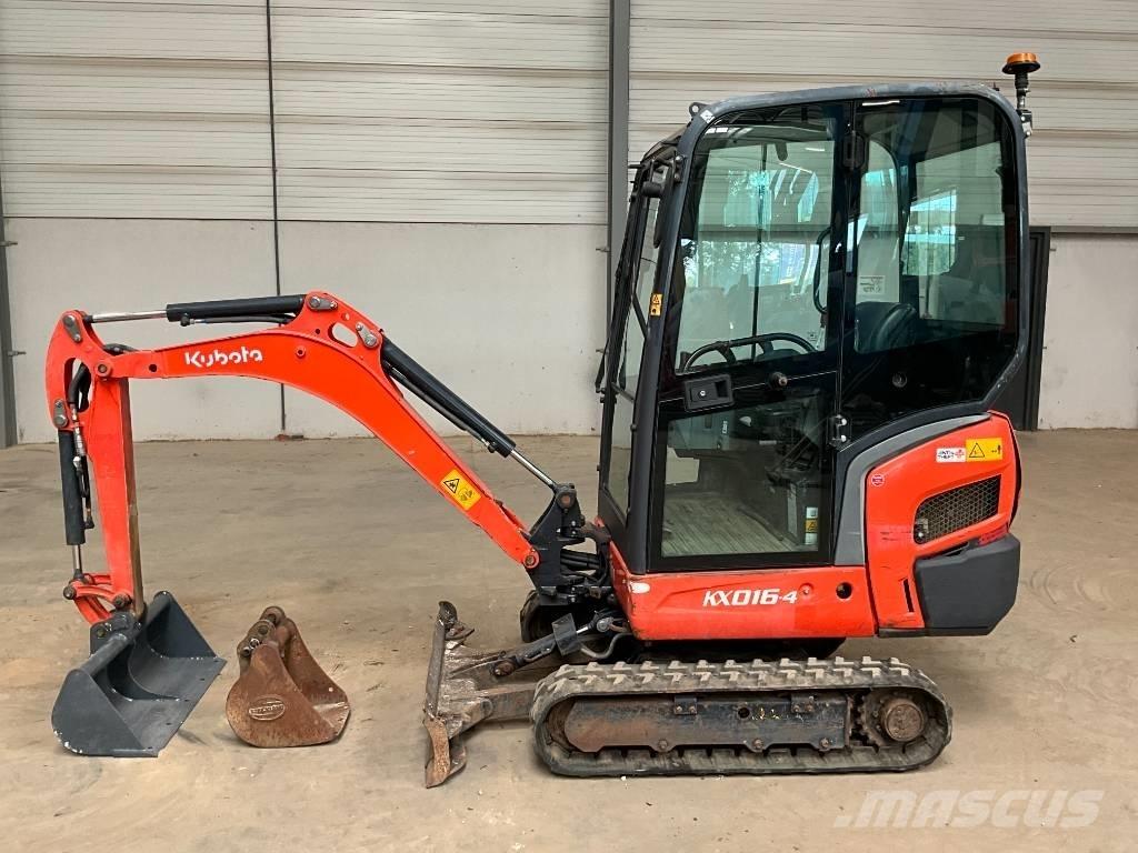 Kubota KX 016-4 Mini Escavadoras <7t