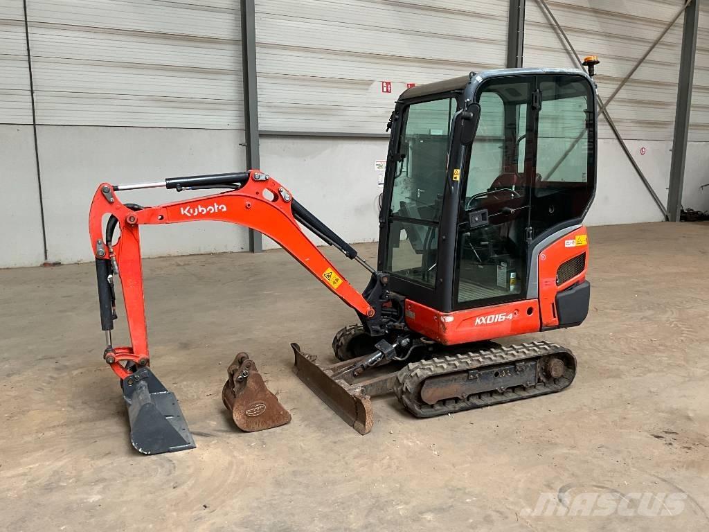 Kubota KX 016-4 Mini Escavadoras <7t
