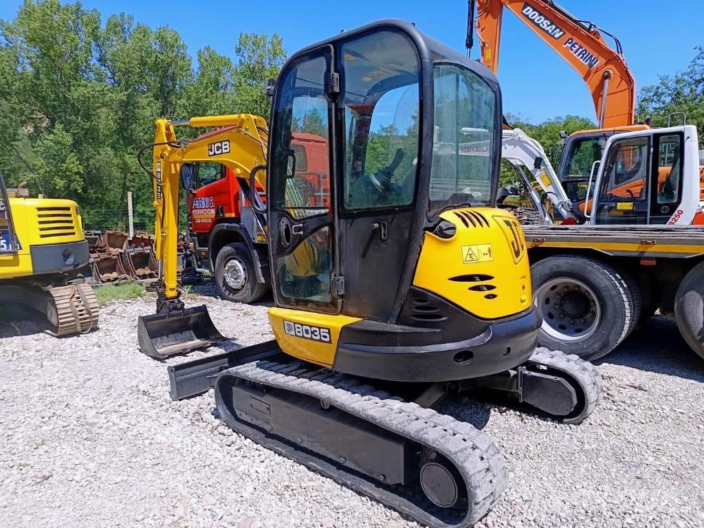 JCB 8035 ZTS Mini Escavadoras <7t