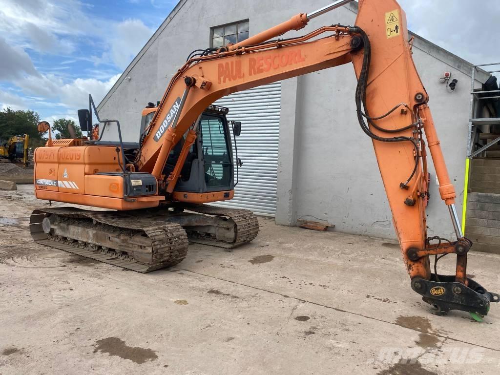 Doosan DX 140 LC-3 Escavadoras de rastos