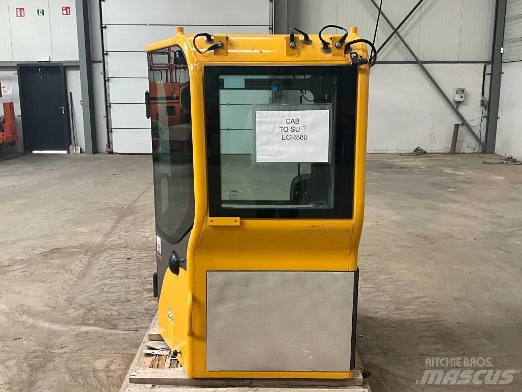 Volvo ECR 88 D Cabines e interior máquinas construção