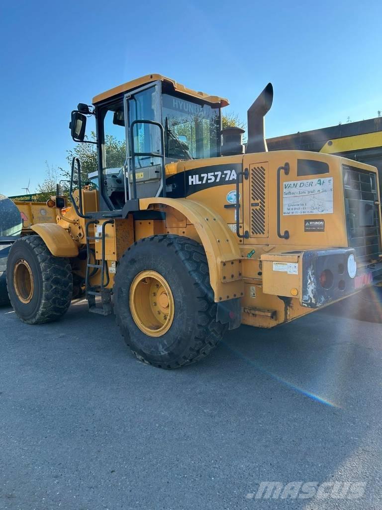 Hyundai HL 757-7 A Pás carregadoras de rodas