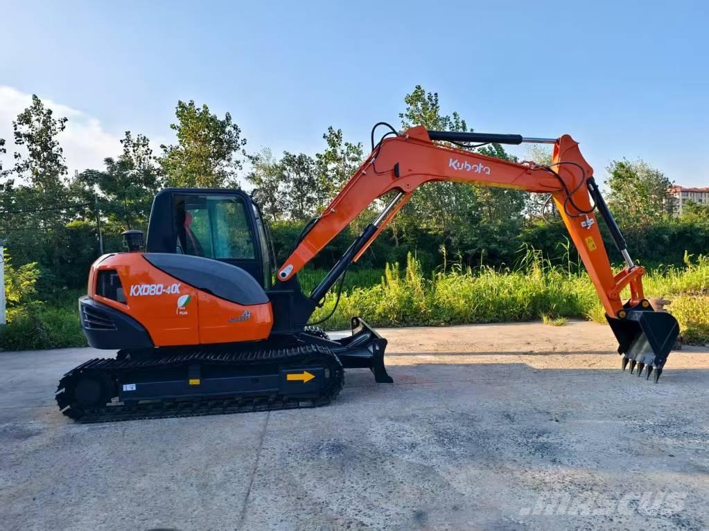 Kubota KX 080-4 Mini Escavadoras <7t