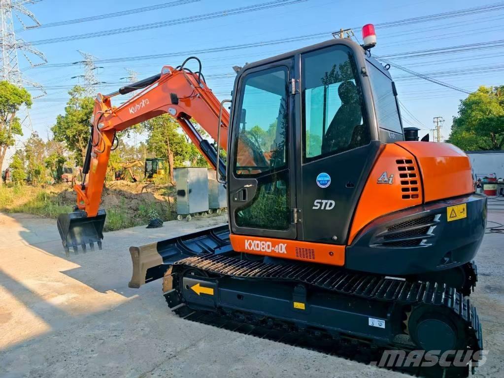 Kubota KX 080-4 Mini Escavadoras <7t